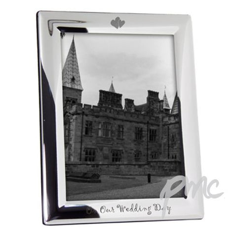 On Our Wedding Day 5x7 Photo Frame