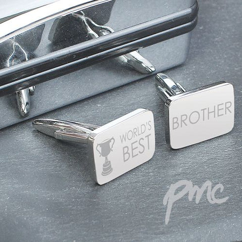 World's Best Brother Cufflinks