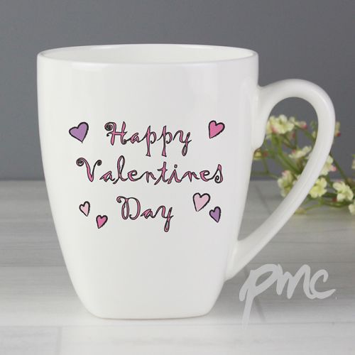 Hapy Valentines Day Latte Mug