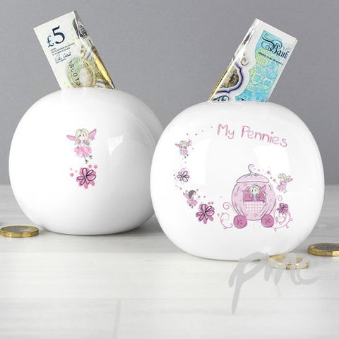 Pumpkin Fairy Money Box