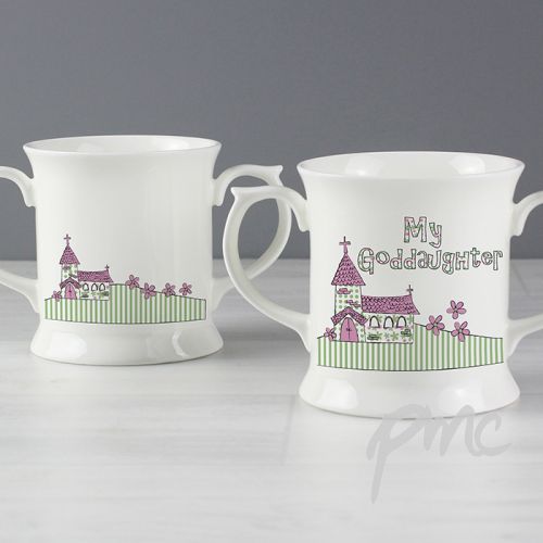 Whimsical Church Goddaughter Loving Mug