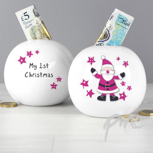 Spotty Santa Money Box
