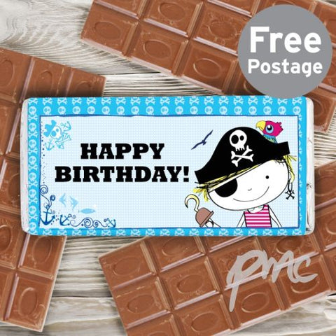 Pirate Milk Chocolate Bar
