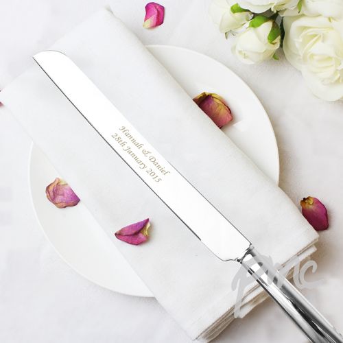 Personalised Heart Cake Knife