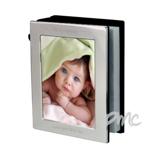 Personalised Silver 4x6 Photo Frame Album