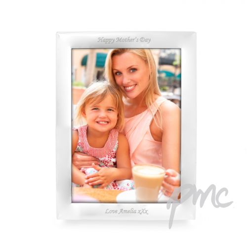 Personalised Silver 8x10 Photo Frame