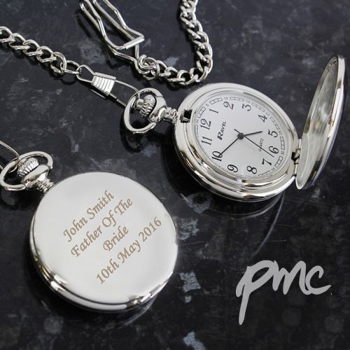 Personalised Pocket Fob Watch