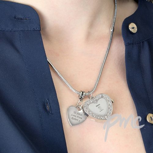 Personalised Watch Charm Necklace