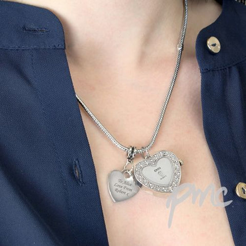 Personalised Watch Charm Necklace
