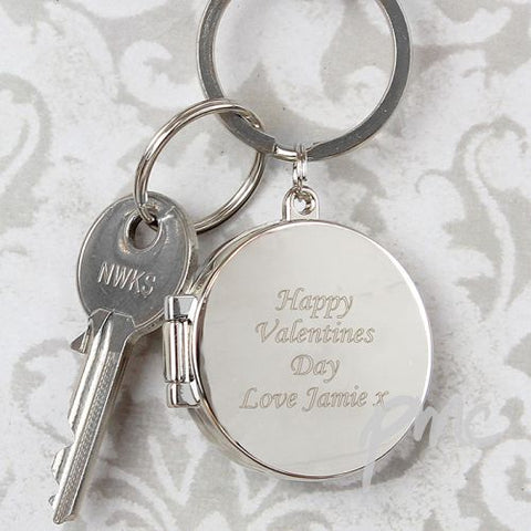 Personalised Round Photo Keyring