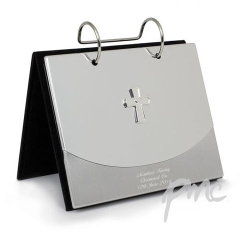 Personalised Cross Two-Tone 6x4 Album