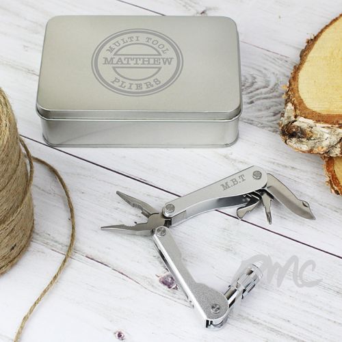 Personalised Stamp Motif Stainless Steel Multifunctional Pliers