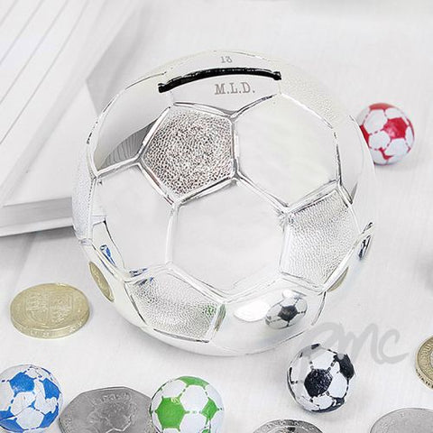 Personalised Football Money Box