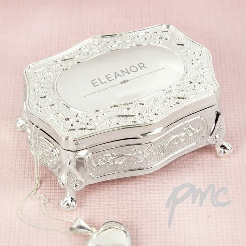 Personalised Classic Small Antique Trinket Box