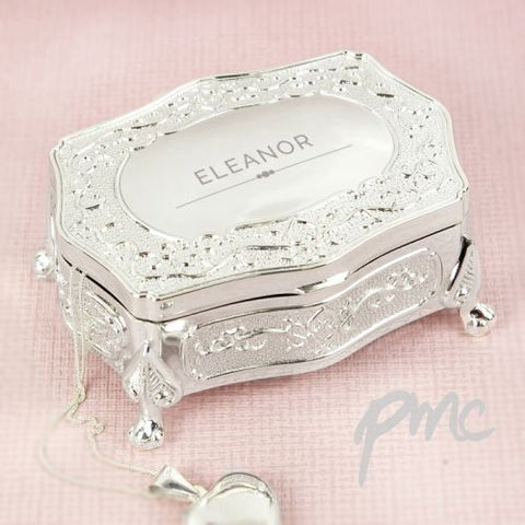 Personalised Classic Small Antique Trinket Box