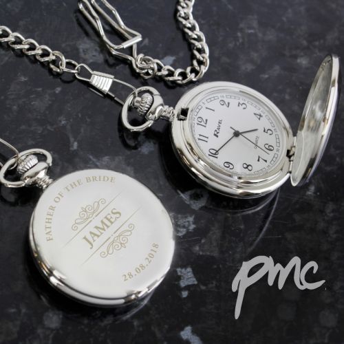 Personalised Classic Pocket Fob Watch