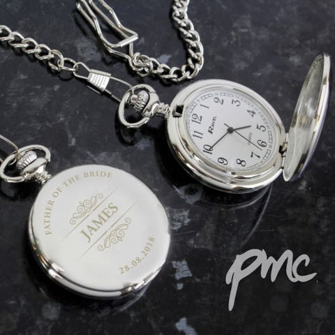 Personalised Classic Pocket Fob Watch