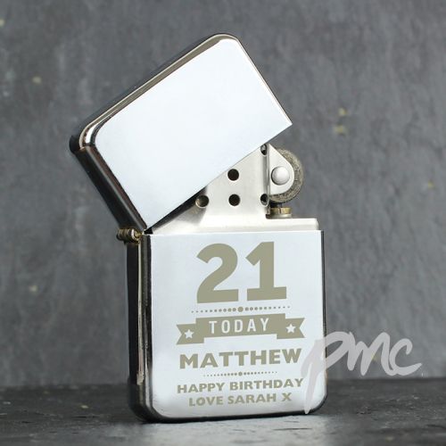 Personalised Birthday Star Lighter