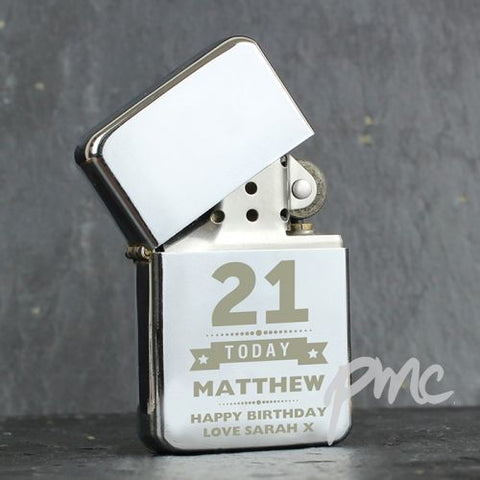 Personalised Birthday Star Lighter