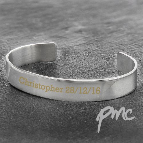 Personalised Stainless Steel Bangle