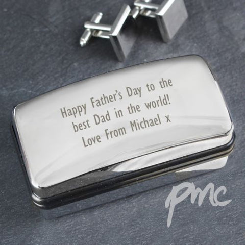 Personalised Cufflink Box