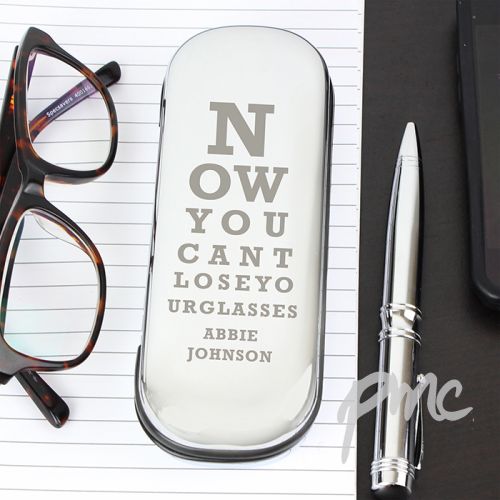 Personalised Eye Exam Glasses Case