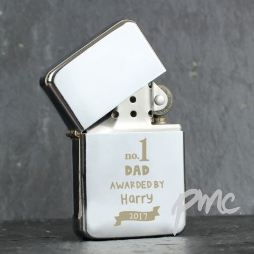 Personalised no.1 Awarded By Silver Lighter