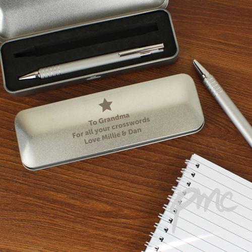 Personalised Star 2 Pen Box Set