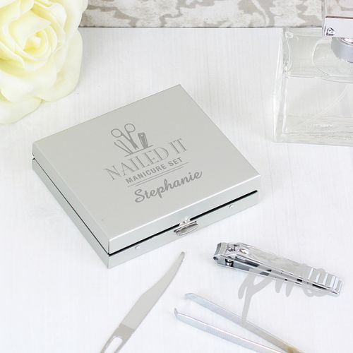 Personalised Nailed It Manicure Set