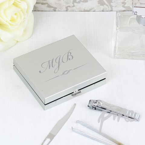 Personalised Initials Manicure Set