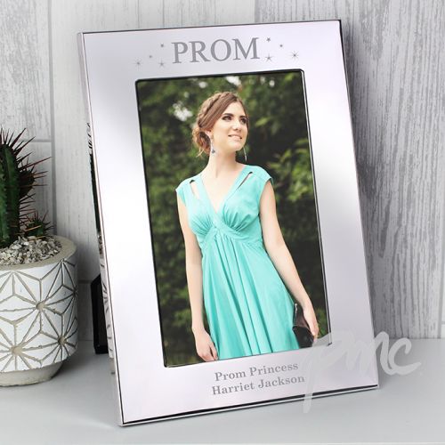 Personalised Prom Night Silver 4x6 Photo Frame