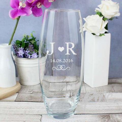 Personalised Monogram Bullet Vase