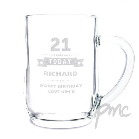 Personalised Birthday Star Tankard
