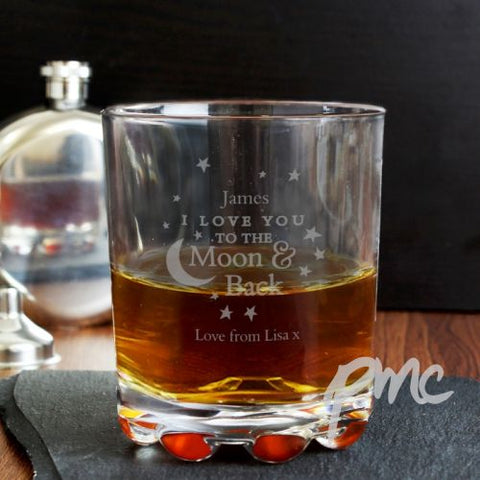 Personalised To the Moon and Back... Tumbler