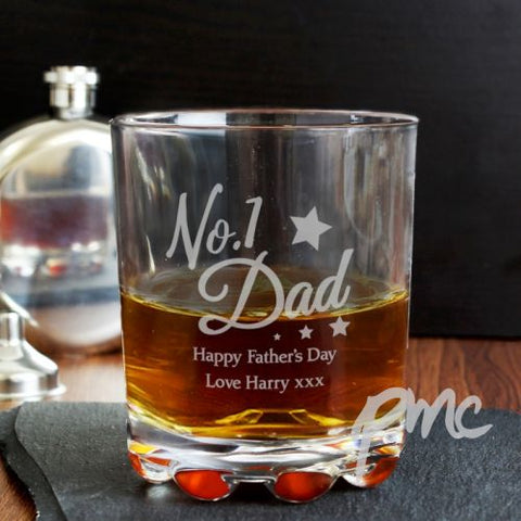 Personalised No.1 Dad Tumbler