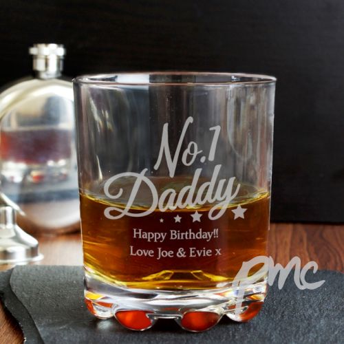 Personalised No.1 Daddy Tumbler