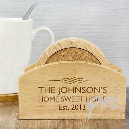 Personalised Decorative Coaster Set