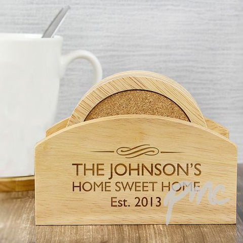 Personalised Decorative Coaster Set