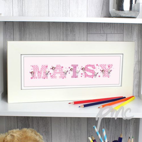 Personalised FAIRY LETTER Name Frame