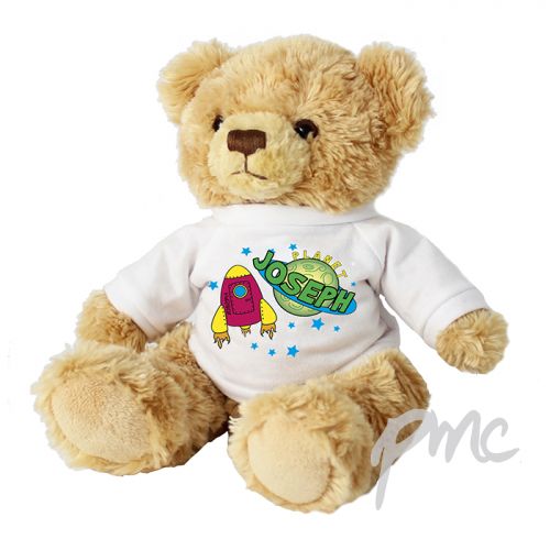 Personalised Space Message Bear