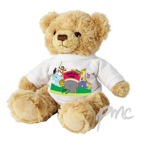Personalised Zoo Message Bear