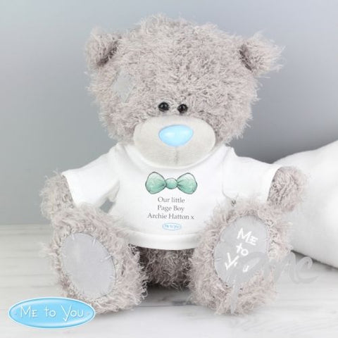 Personalised Me To You Boy's Teddy with T-Shirt: for Pageboy and Usher