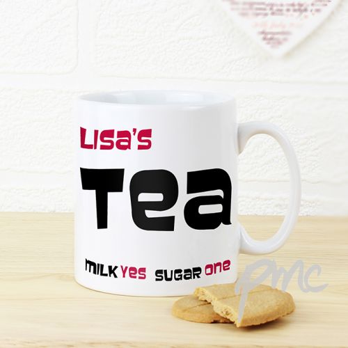 Personalised Tea  Mug