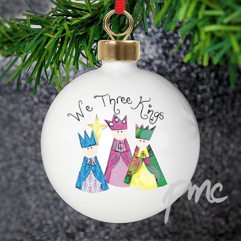 Personalised Nativity 3 Kings Bauble