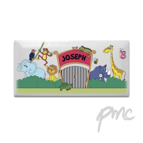 Personalised Zoo Door Plaque