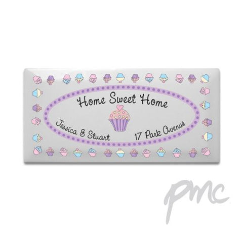 Personalised Cupcake Door Plaque