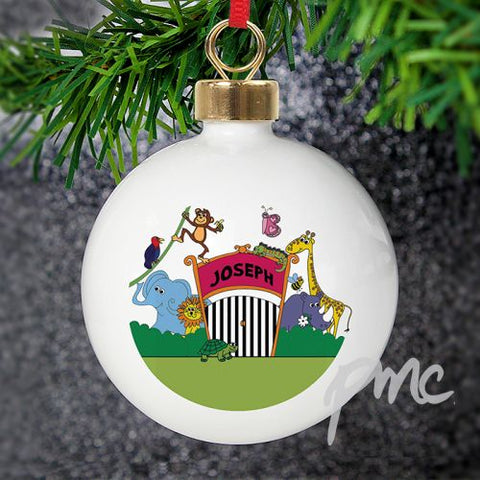 Personalised Zoo Bauble