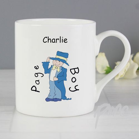 Personalised Pageboy Balmoral Mug