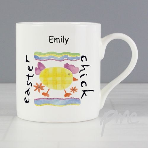 Personalised Easter Chick Mug