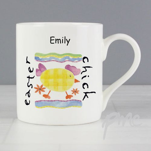 Personalised Easter Chick Mug